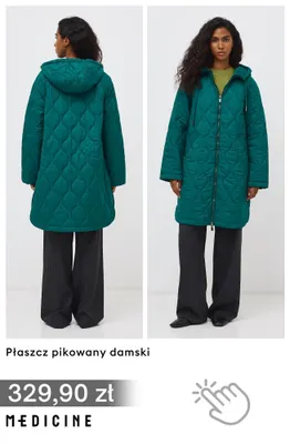 Płaszcz pikowany damski Medicine promocja w Medicine
