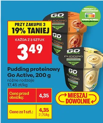 Pudding proteinowy różne rodzaje promocja w Biedronka