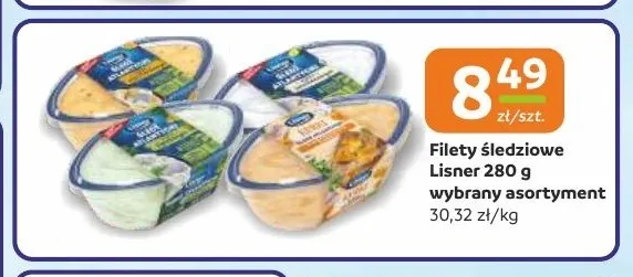 Filety śledziowe Lisner promocja w Gama