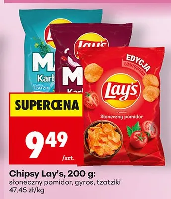 Chipsy tzatziki promocja w Biedronka