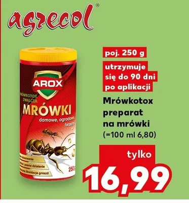 Mrówkotox preparat na mrówki Arox promocja w Kaufland