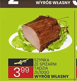 Szynka ze spiżarni Tadzia promocja w Wafelek