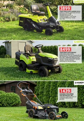 Traktorek rider GARDR61D224 promocja w Merkury Market