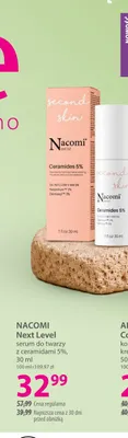Next Level serum do twarzy z ceramidami 5% Nacomi promocja w Hebe
