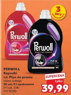 Kapsułki lub proszek do prania różne rodzaje promocja w Kaufland