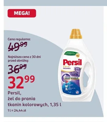 Żel do prania tkanin kolorowych Persil Expert Freshness promocja w Rossmann