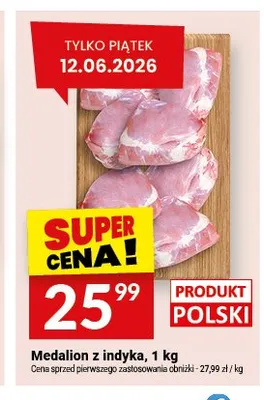 Medalion z indyka promocja w Twój Market