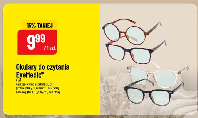 Okulary do czytania EyeMedic promocja w POLOmarket