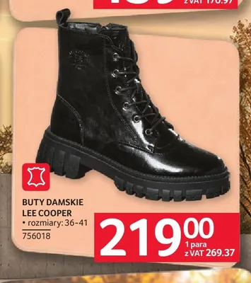 Buty damskie Lee Cooper promocja w Selgros