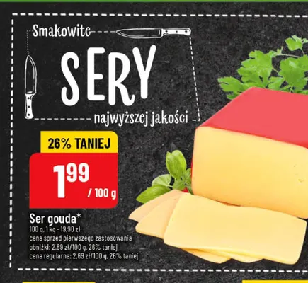 Ser gouda promocja w POLOmarket