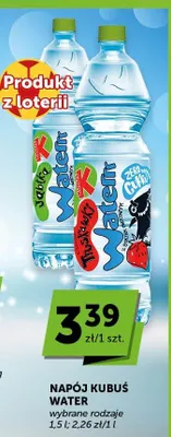Napój Kubuś Waterrr promocja w Groszek