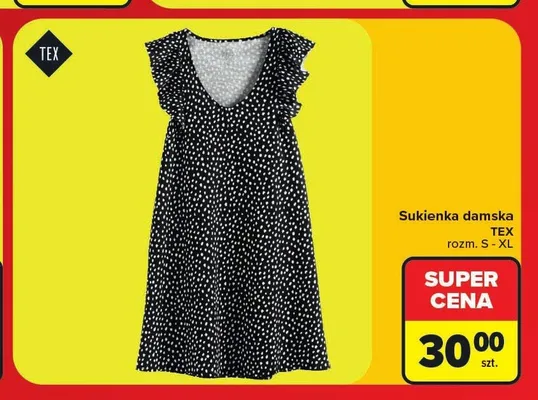 Sukienka damska TEX promocja w Carrefour