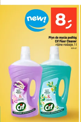 Płyn do mycia podłóg Cif Floor Cleaner fioletowy promocja w Dealz