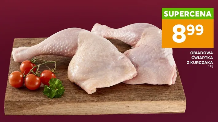 Obiadowa ćwiartka z kurczaka promocja w Stokrotka