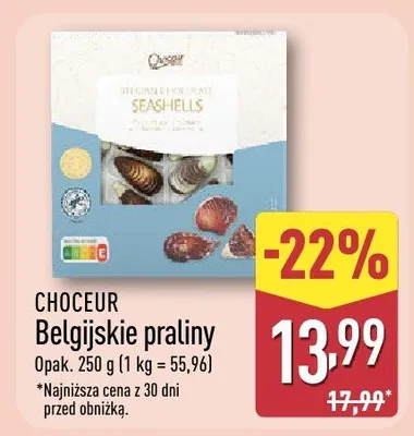 Belgijskie praliny promocja w Aldi