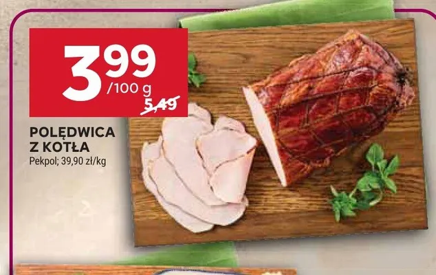 Polędwica z kotła Pekpol promocja w Stokrotka