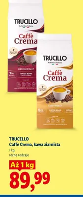Kawa ziarnista Caffè Crema Trucillo promocja w Lidl