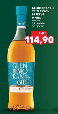 Whisky Glenmorangie Triple Cask Reserve promocja