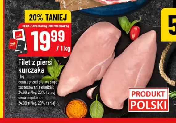 Filet z piersi kurczaka promocja w POLOmarket