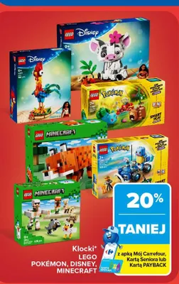 Klocki LEGO Pokémon promocja w Carrefour