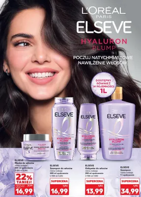 Szampon różne rodzaje Elseve promocja w Kaufland