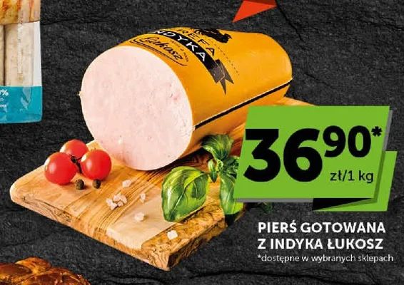 Pierś gotowana z indyka Łukosz promocja w Euro Sklep