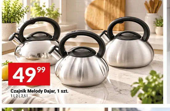 Czajnik Melody Dajar 2,5 l promocja w Twój Market