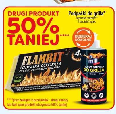Żelowa podpałka do grilla Mill promocja w POLOmarket