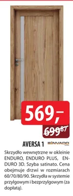 Skrzydło wewnętrzne Aversa 1 promocja w Dobre Dla Domu