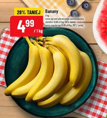 Banany promocja w POLOmarket