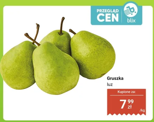 Gruszka luz promocja w Dino