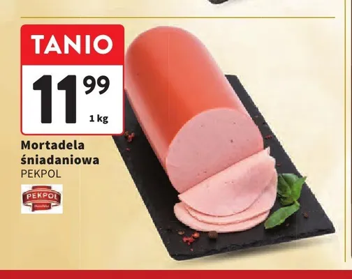 Mortadela śniadaniowa Pekpol promocja w Intermarche