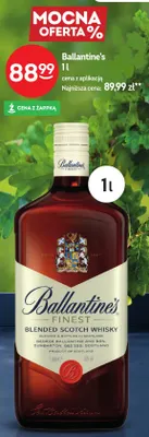 Whisky Ballantine's Finest promocja w Żabka