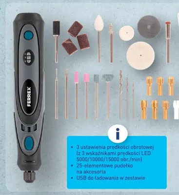 Multiszlifierka precyzyjna z akcesoriami 4 V promocja w Aldi