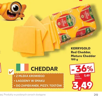 Ser Mature Cheddar Kerrygold promocja w Kaufland