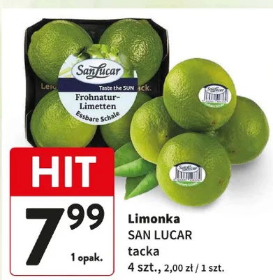 Limonka  promocja w Intermarche