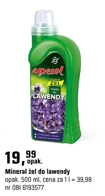 Nawóz żel do lawendy promocja w OBI