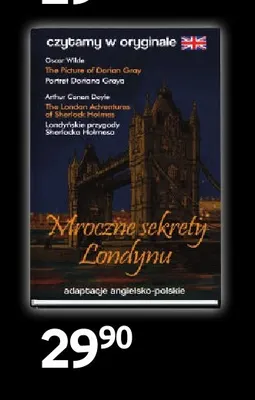 Książka Mroczne sekrety Londynu promocja w Empik