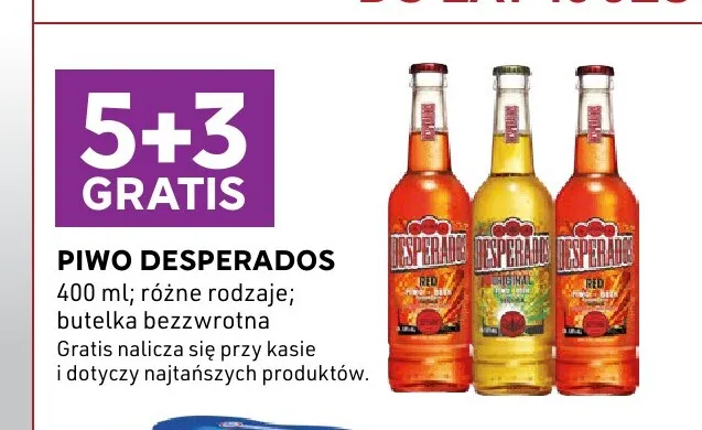 Piwo Desperados promocja w Stokrotka