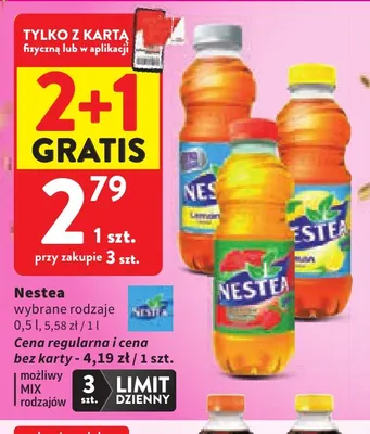 Herbata mrożona Nestea promocja w Intermarche