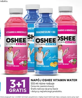 Napój Oshee Vitamin Water promocja w Stokrotka