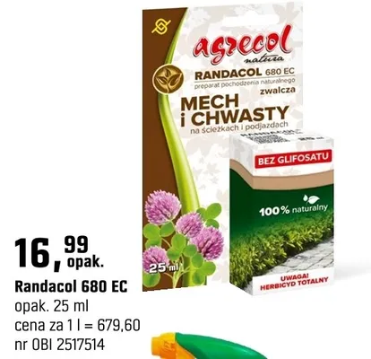 Środek Randacol 680 EC promocja w OBI