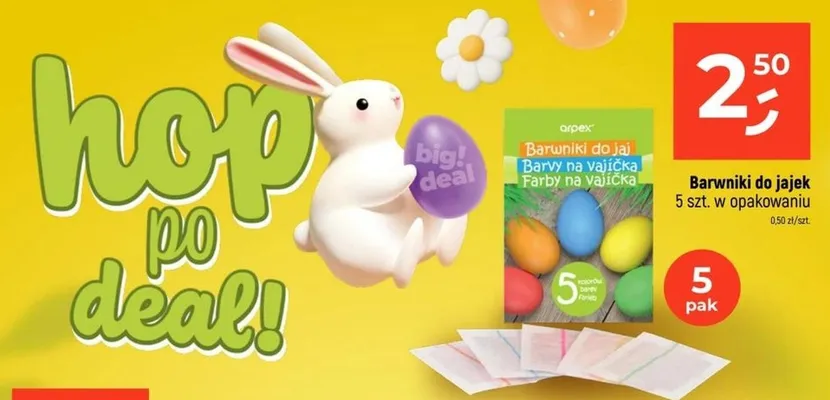 Barwniki do jajek promocja w Dealz