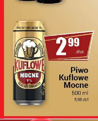 Piwo Kuflowe Mocne promocja w Premium Nasz Sklep