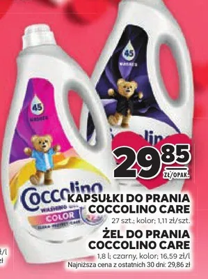 Kapsułki do prania Coccolino Care Color promocja w Stokrotka
