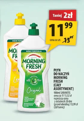 Płyn do naczyń Morning Fresh promocja w Arhelan