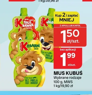 Mus Kubuś promocja w Chorten