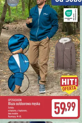 Bluza outdoorowa męska UP2FASHION promocja w Aldi