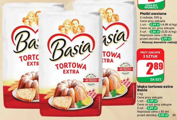 Mąka tortowa extra promocja w Dino