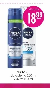 Żel do golenia Nivea promocja w Drogerie Jasmin